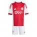 Ajax Steven Berghuis #23 Fußballbekleidung Heimtrikot Kinder 2025-26 Kurzarm (+ kurze hosen)